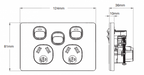 Senoa simple powerpoint with extra switch dimensions