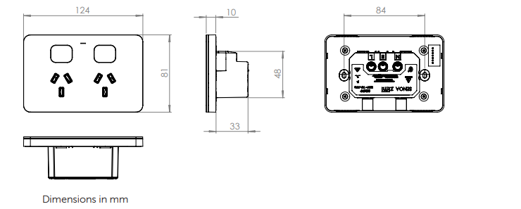 Senoa SENPP dimensions
