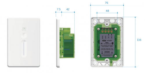 Powermesh Fan Controller With Light Switch