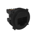 Hager Rotoloc RJ45 CAT6a Mechanism Matt black