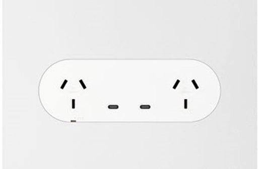 ZETR 13 Series Flush Double Powerpoint USB-C With Faceplate