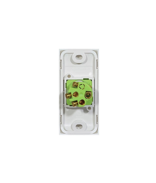 Clouded Leopard Architrave 1 Gang Switch rear view