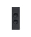 Clouded Leopard Architrave 2 Gang Switch black
