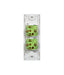Clouded Leopard Architrave 2 Gang Switch rear