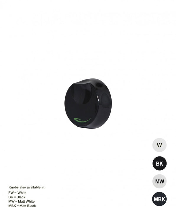 Meerkat Dimpala Rotary Dimmer Compatible Knob black