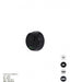Meerkat Dimpala Rotary Dimmer Compatible Knob black