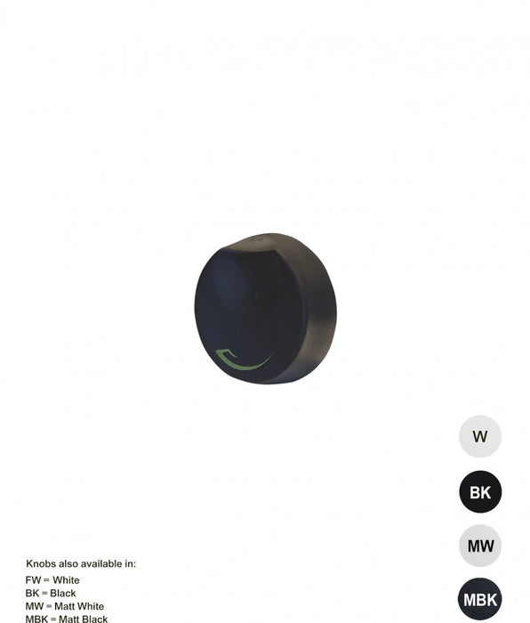 Meerkat Dimpala Rotary Dimmer Compatible Knob matt black