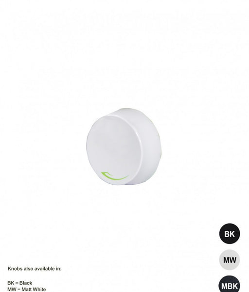 Meerkat Dimpala DIMRRIP Rotary Dimmer Compatible Knob WHITE