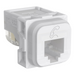 Clipsal 40 Series Actassi RJ12 Telephone Mechanism Translucant