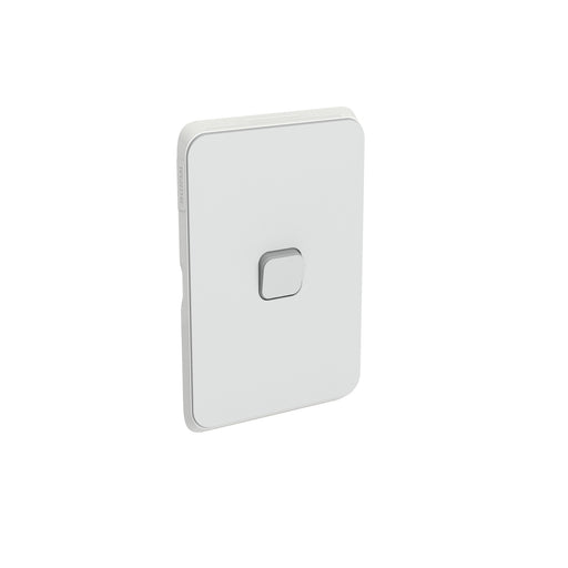 Clipsal Iconic 1 Gang Cover Plate Only Cool Grey