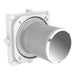 Clipsal Iconic Styl Knob Kit Rotary Off-1-2-3 Assembly Silver Shadow