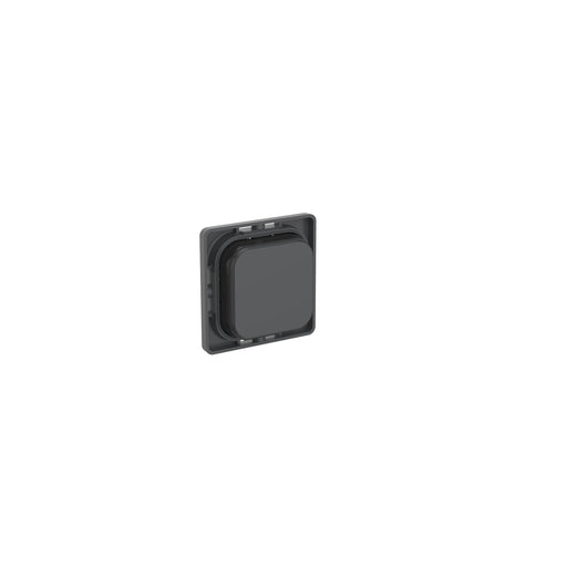 Clipsal Iconic Pushbutton Assembly Anthracite
