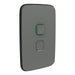 Clipsal Iconic Essence 45a Cooker Switch Cover Plate Only Ash Grey