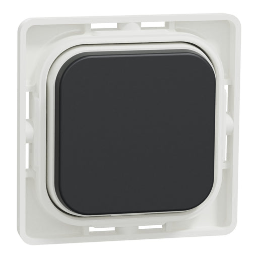 Clipsal Iconic Pushbutton Assembly Extra black