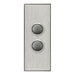 Clipsal Saturn Silver Architrave Switch