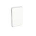 Clipsal Iconic Blank Plate Vivid White