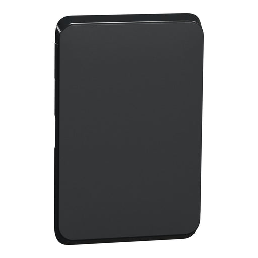 Clipsal Iconic Blank Cover Plate Only Extra black