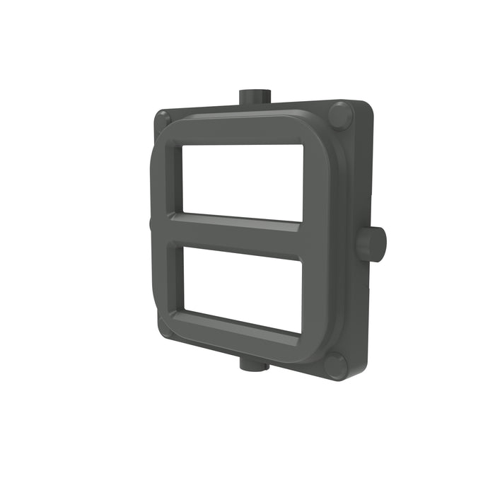 Clipsal Iconic USB Dual Type A Cap Cover Ash Grey