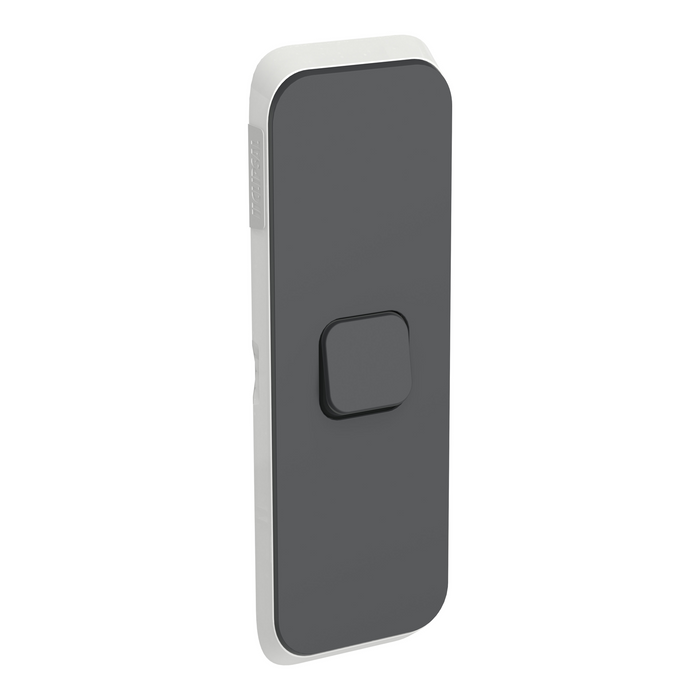 Clipsal Iconic 1 Gang Architrave Cover Plate Only Antracite