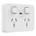Clipsal Iconic Double Powerpoint With USBC Charger