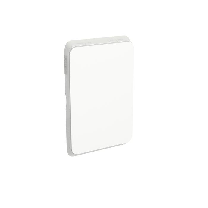 Clipsal Iconic Blank Cover Plate Only Vivid White