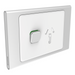 clipsal s3015c ce single socket outlet cover only silver