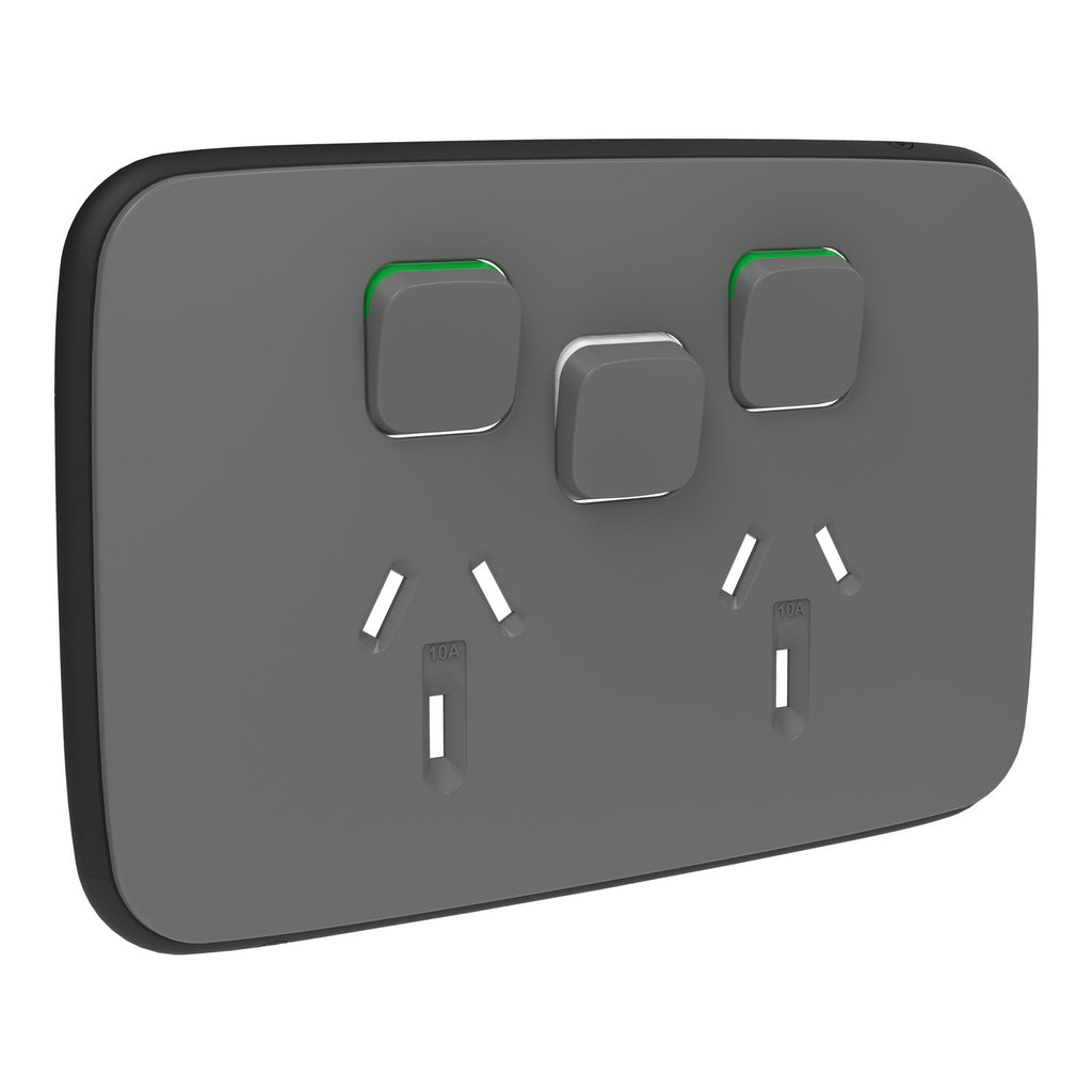 Clipsal Iconic Essence Powerpoints and Switches