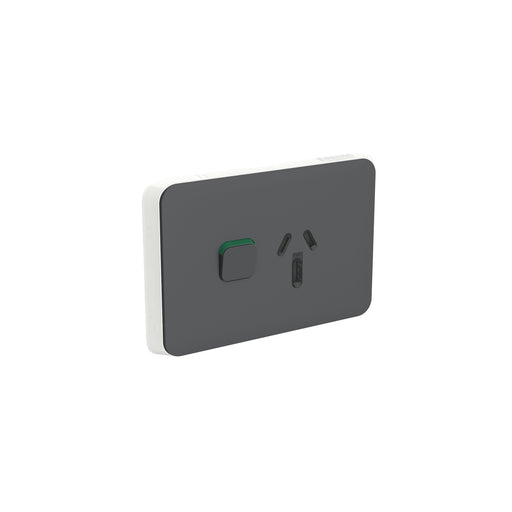 clipsal 3015 15c an single switch socket outlet 15a skin anthracite