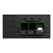 1041PUA ZB  clipsal solis 1 gang grid plate with cover frame zen black