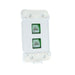 clipsal iconic 2 gang gridplate and mechanism