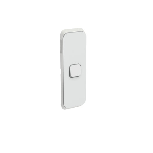 Clipsal Iconic 1 Gang Architrave Cover Plate Only Cool Grey