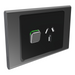 clipsal s3015c ce single socket outlet cover only silver shadow