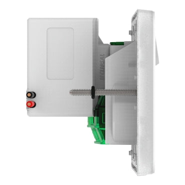 Clipsal Iconic Double Powerpoint With USBC Charger side view