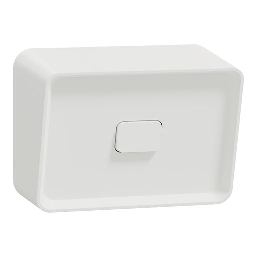 Clipsal Iconic Weatherproof 1 Gang Switch Extra White