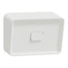 Clipsal Iconic Weatherproof 1 Gang Switch Extra White