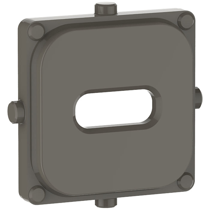 Clipsal Iconic USB Type C Cap Cover Ash Grey