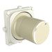Clipsal Iconic Styl Dimmer Knob Assembly Silver Shadow Crowne