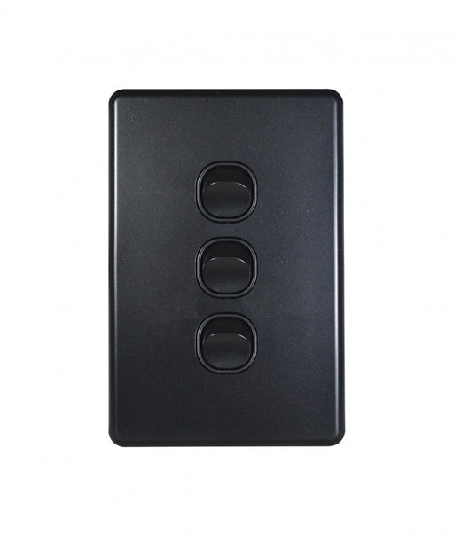 Flat Cat 3 Gang Grid and Plate

