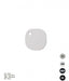 Meerkat - Flat Button White for DIMPBD, MEPBE, MEPBMW