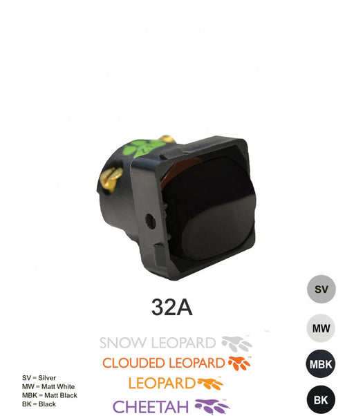 Trader Cats Eye Switched Mechanism 32a, Available in 5 Colours