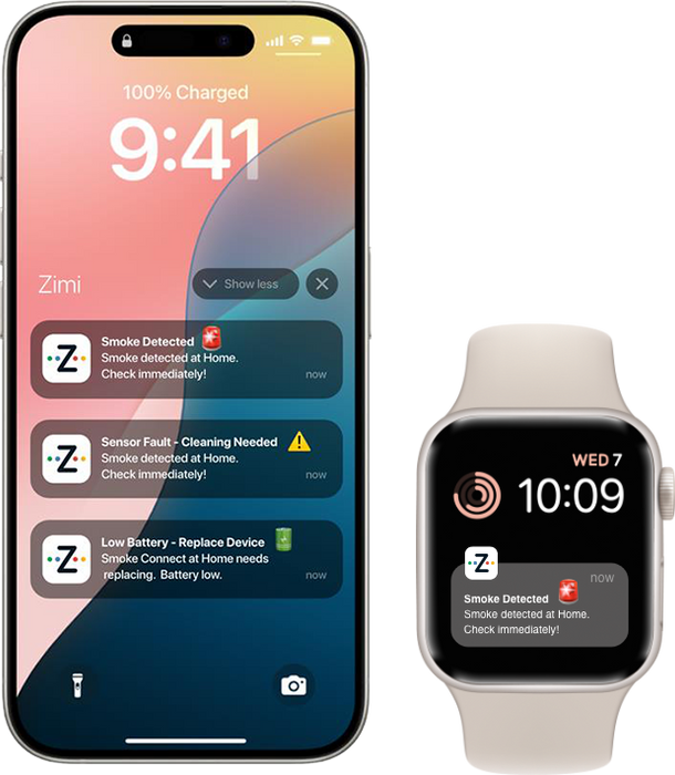 Zimi Smoke Connect Smart Wireless Module