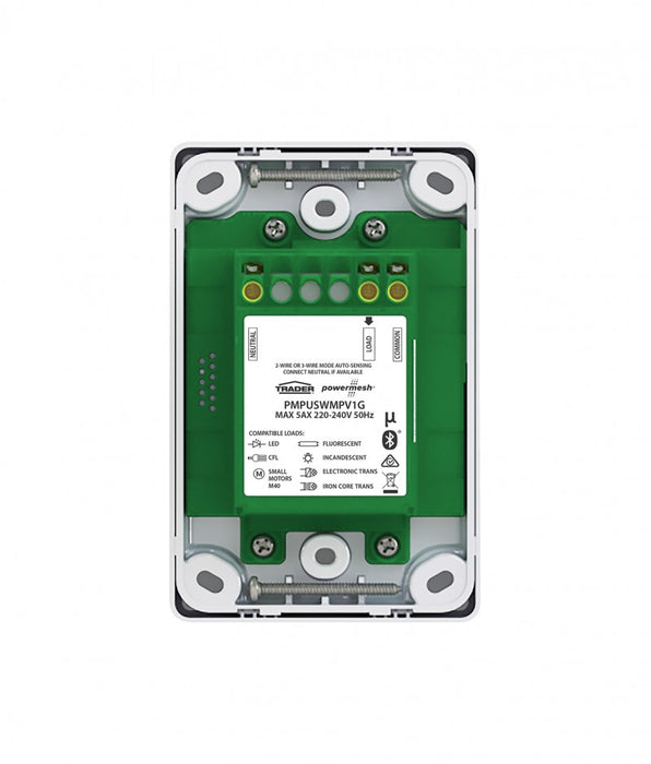 Powermesh 1 Button Multi Purpose Switch Vertical 5AX