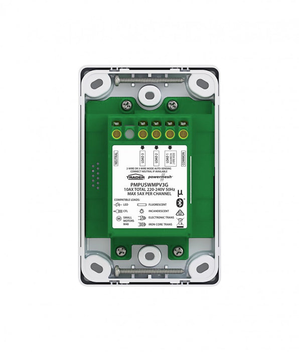 Powermesh 3 Button Multi Purpose Switch Vertical