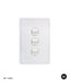 Senoa Simple Vertical 3 Gang Switch