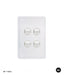 Senoa Simple Vertical 4 Gang Switch