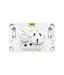 Snow Leopard 15a Single Powerpoint no cover