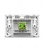 Snow Leopard 1 Gang Horizontal Switch back