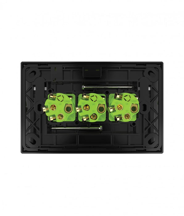 Snow Leopard 3 Gang Horizontal Switch back