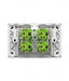 Snow Leopard 4 Gang Horizontal Switch back