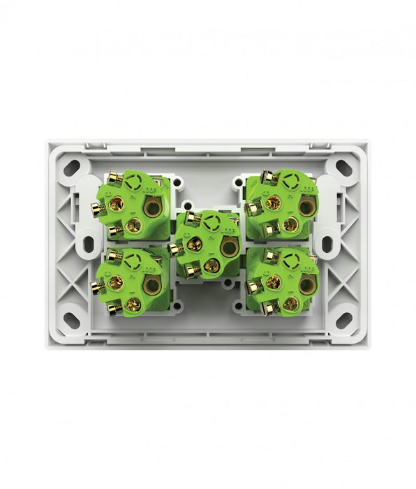 Snow Leopard 5 Gang Horizontal Switch back